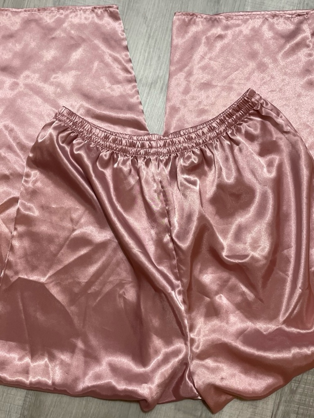 Vintage Victoria's Secret Satin Sleep Pants - Rose Pink